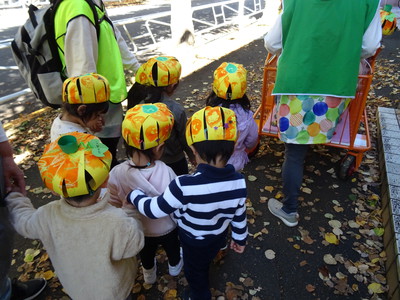 カボチャのオバケ?